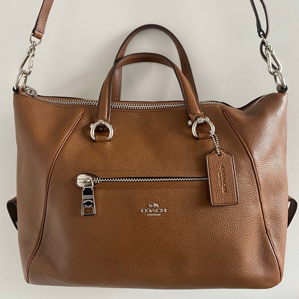 Coach Brown Leather Satchel